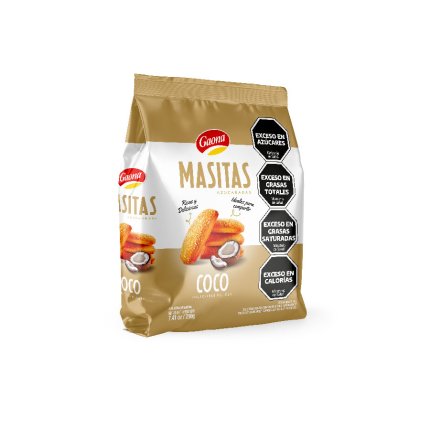 Masitas sabor Coco 210gr