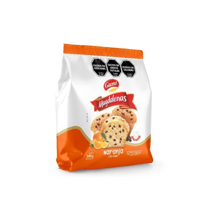 Magdalena Naranja con Chips 180gr