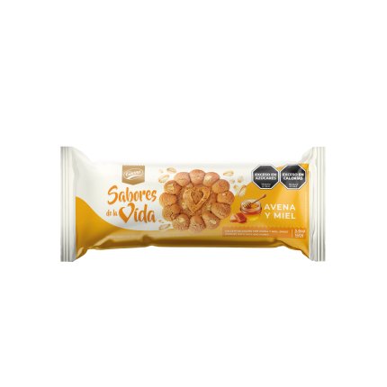 Sabores de la Vida Avena y Miel 160gr