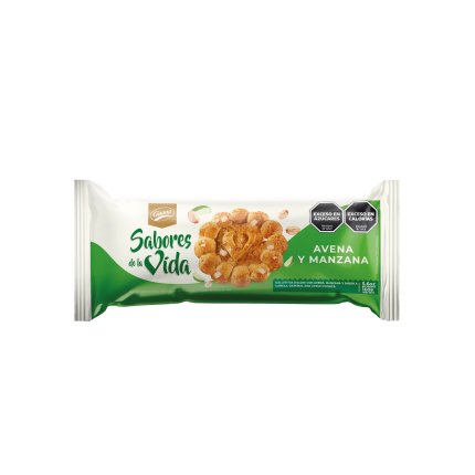 Sabores de la Vida Avena y Manzana 160gr